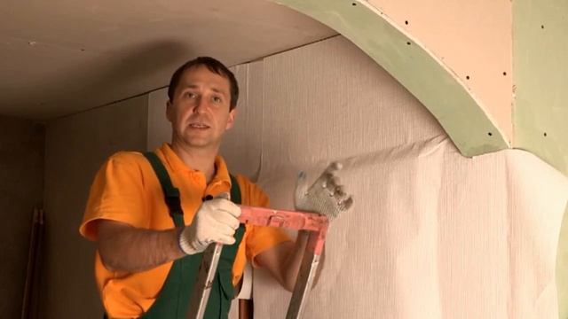 Клеим флизелиновые обои (Видео 2) смотреть онлайн