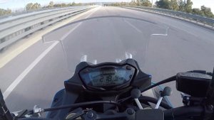 Gsx-s 1000f acceleration demo