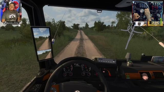 Dirigi o VW METEOR OPTIMUS Treinando com 9 Eixo | ETS 2 G27 смотреть онлайн