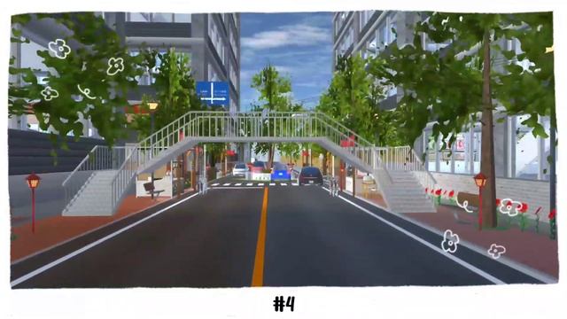 Top 10 Beautiful City + PropsID?✨ Aesthetic part 3 : Sakura school simulator смотреть онлайн