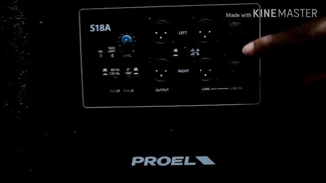 PROEL AKTIV S18A DG TECNOLOGI TERKINI