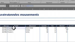 Excel - Comment créer un suivi de stock avec Alerte sans Vba?