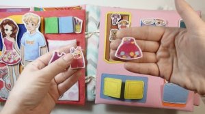 Большой кукольный дом с семьёй с 2 дочками