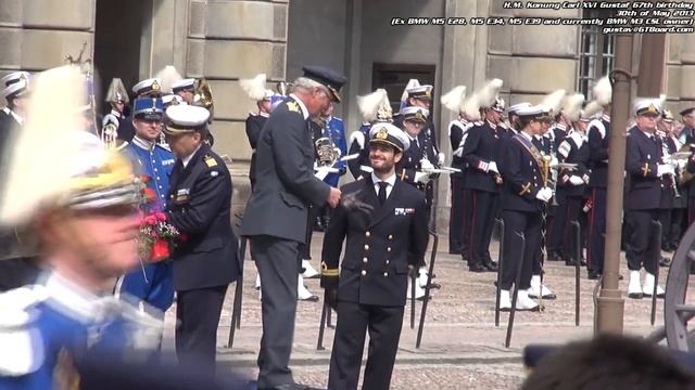 OT: King of Sweden H.M. Konung Carl XVI Gustaf 67th birthday at the Royal Palace Stockholm, Sweden смотреть онлайн