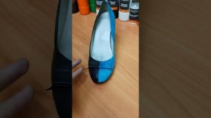 Перевоплощение обуви из замши в кожу🙃
