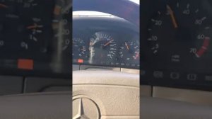 Разгон кабана до 250км/ч W140 S600 V12 Hamburg