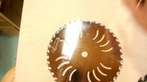 Homemade table saw, part 2