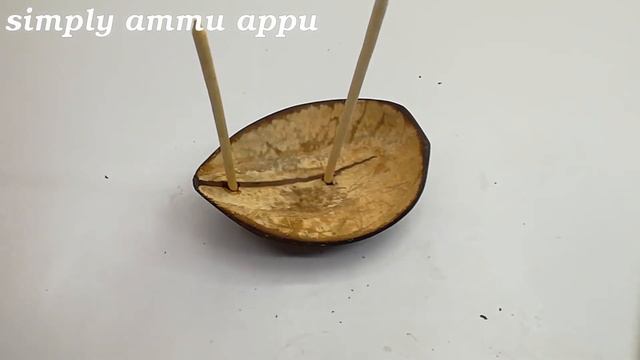 Sailboat DIY ||An Easy Handicraft Idea ||Coconut Shell Craft Ideas By Simply Ammu Appu смотреть онлайн
