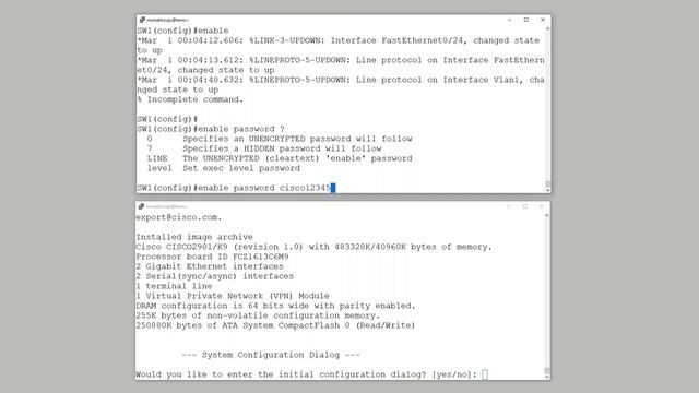 Основы работы с командной строкой Cisco IOS. Часть 2 смотреть онлайн