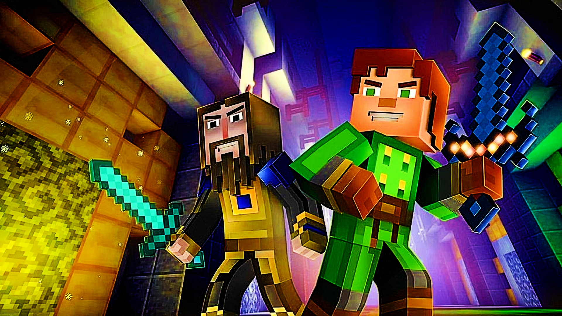 Майнкрафт стори мод. Майнкрафт story Mode. Minecraft story Mode 1 эпизод. Telltale Minecraft story Mode.