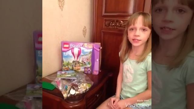 Обзор и строение дирижабля LEGO Friends смотреть онлайн