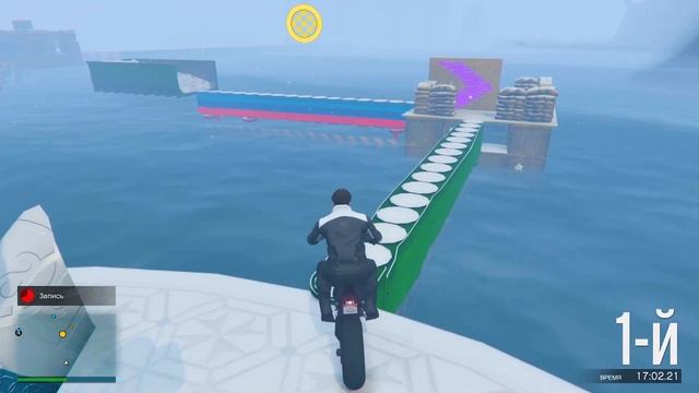 СЛОЖНЫЙ СКИЛЛ-ТЕСТ НА МОТО В GTA 5! смотреть онлайн