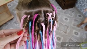 Как я заплетала афрокосы!