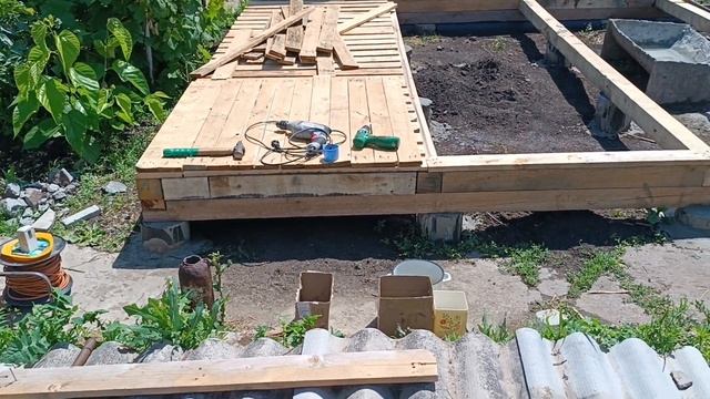 Беседка из поддонов 2ч. смотреть онлайн