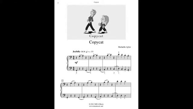 Sheet Music For Beginner Piano | Copycat смотреть онлайн