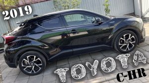 Обзор Toyota C-HR, 2019г., комплектация: "G", пробег: 49000км., аукционная оценка 4 балла