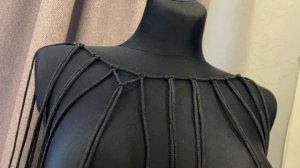 МК Плетем платье-сетку из Pinterest методом Макраме