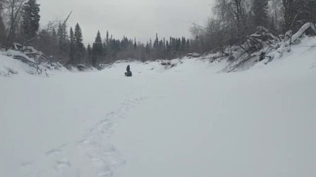 поехали проведать рыбу,как там она без нас.... смотреть онлайн