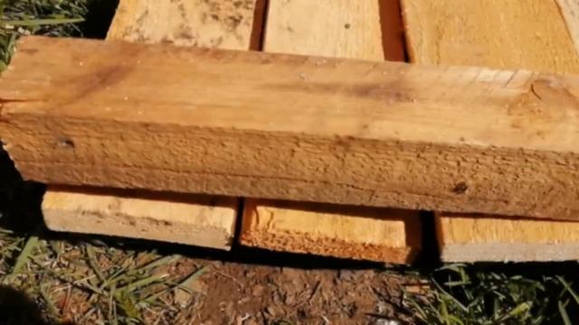 Простая деревянная грядка под кабачки своими руками. смотреть онлайн