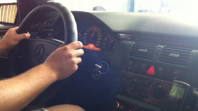 W210 E50, E55 (Dan-400) Дино стенд (вид внутри) смотреть онлайн