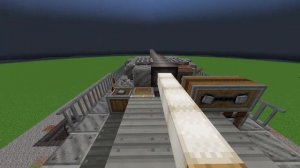 Schwerer Gustav railway cannon in Minecraft | Create: Big Cannons