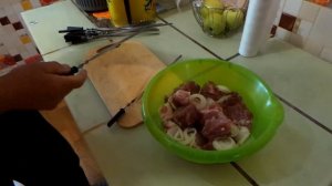 "Диетический" шашлык.