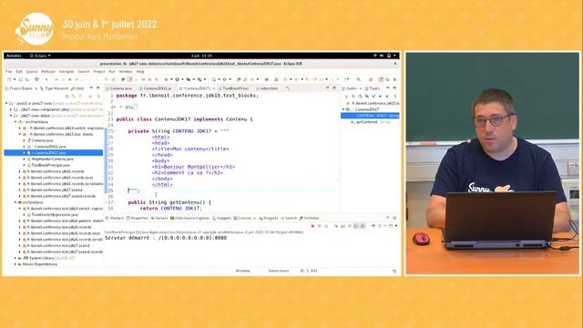 [Sunny Tech 2022] De Java 11 à Java 17, par le code et rien que le code смотреть онлайн