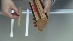 Уплотнитель для деревянных евроокон на фальц створки, ширина паза 4-5 мм, ТЭП, бежевый