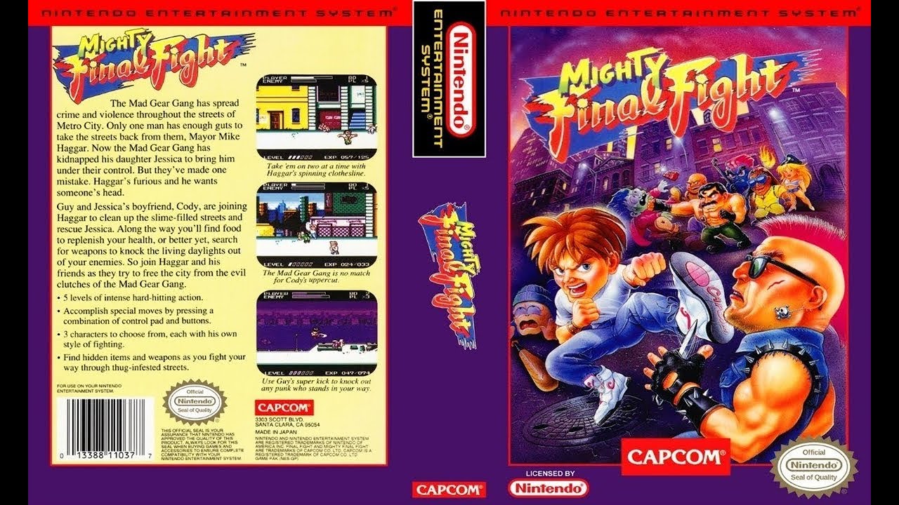 Mighty Final Fight/Nes/Beat ’Em Up/Прохождение