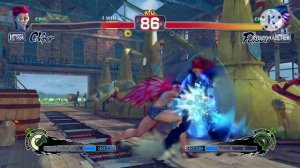 Ultra Street Fighter 4 C.Viper vs Poison #streetfighter4 #cviper #poison