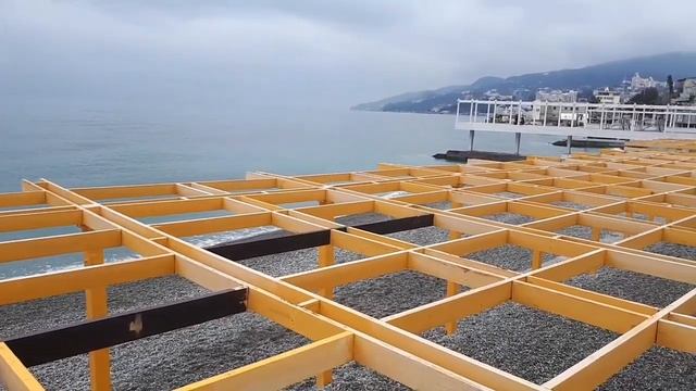 Крым Весна Прогулка по Массандровскому Пляжу.Набережная Ялты.Ялта2021