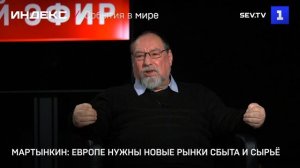 Мартынкин: Европе нужны новые рынки и сбыта и сырьё