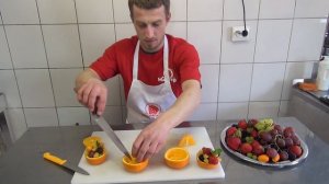 Корзиночки из апельсина