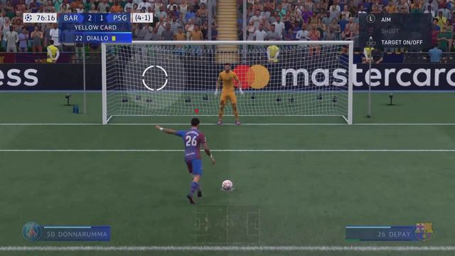 Fifa 22 UCL semi final panenka penalty exe смотреть онлайн