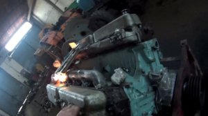 Началось в колхозе утро 46. Как ставить форсунки ЯМЗ-240.