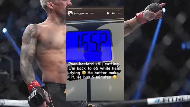 UFC fighters react to Charles Oliveira MISSING weight Title STRIPPED 1080p смотреть онлайн