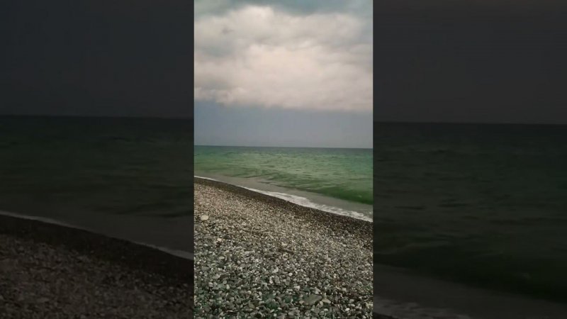 Гроза🌩️ над морем🌊 в Сочи🌴