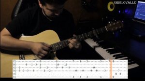 TUTORIAL GUREN THEME - SHIROHAE - Naruto + Guitar TABS
