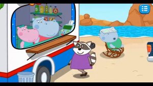 Семейный бизнес Гиппо Пепы/Family business Hippo Pepa's развивающая игра как мультик