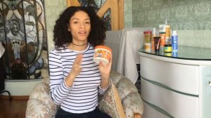 ? МАСКА Garnier SuperFOOD ПАПАЙЯ 3-в-1 первое ВПЕЧАТЛЕНИЕ //  ? отзыв на КУДРЯВЫХ ВОЛОСАХ