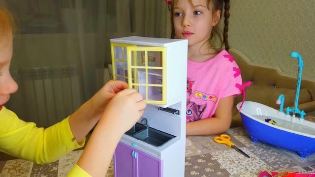 Мебель для кукольного домика из Фикс Прайса / Злата Микс