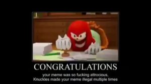 Knuckles meme approved comp. V3: title not found [volume warning] (HD)