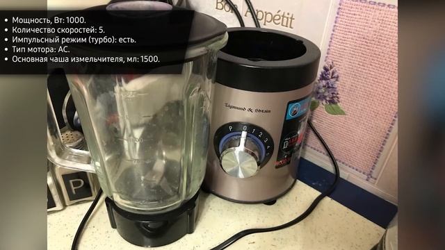 Блендер Zigmund & Shtain BS-441 D смотреть онлайн