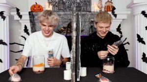 HALLOWEENOWE TELEPATYCZNE SMOOTHIE CHALLENGE ?? | Dominik Rupiński & Jasper