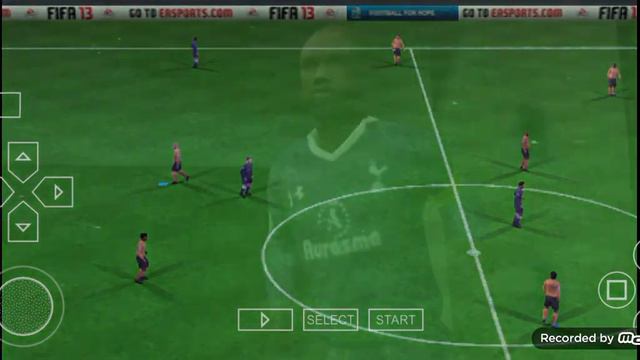 Tottenham x Wolverhampton FIFA 13 PSP