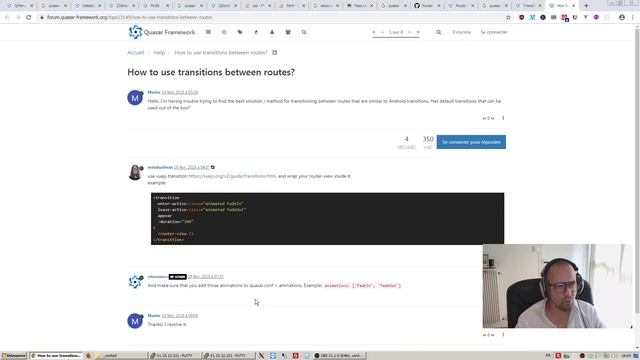Migration Vuetify Quasar Framework Routes Transition Login center смотреть онлайн