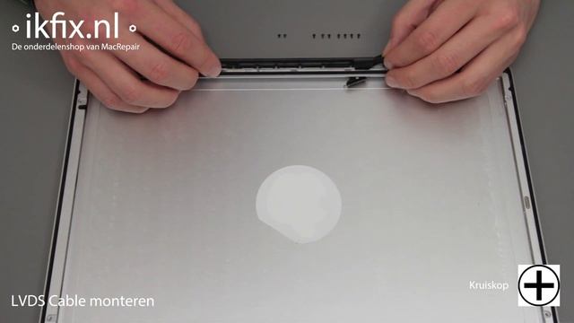 MacBook Pro Unibody 15" LVDS Cable vervangen смотреть онлайн