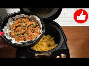 Я никогда не перестану готовить это блюдо, вкусно! Вы готовили так рыбу с картошкой в мультиварке?