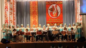 05_Мой костёр (2мая2014г, )Женский хор и Оркестр народных инструментов  района.