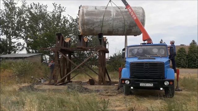 Работа КМУ. Не тяжело, но ветренно! смотреть онлайн